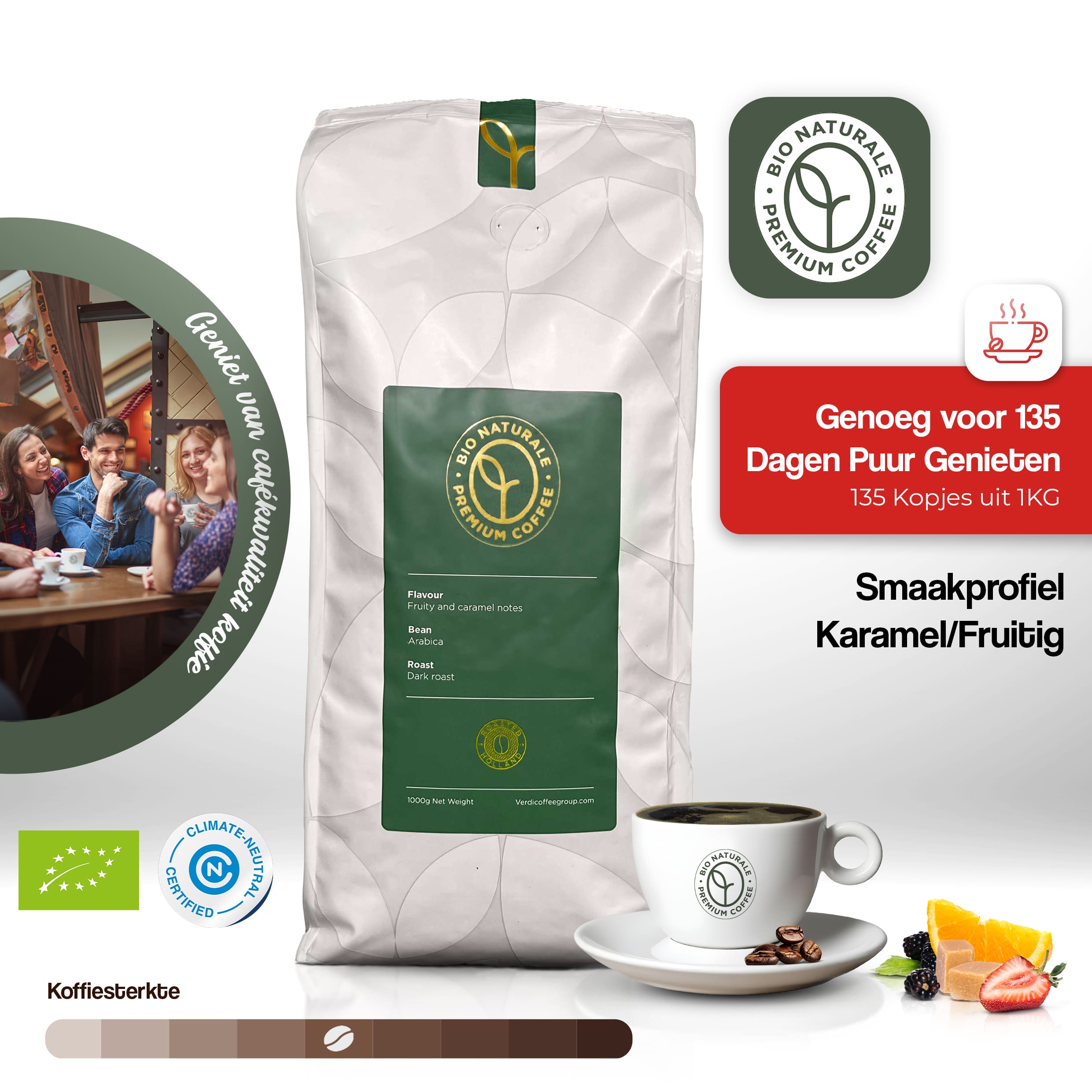 Bio Naturale Biologische Arabica Koffiebonen