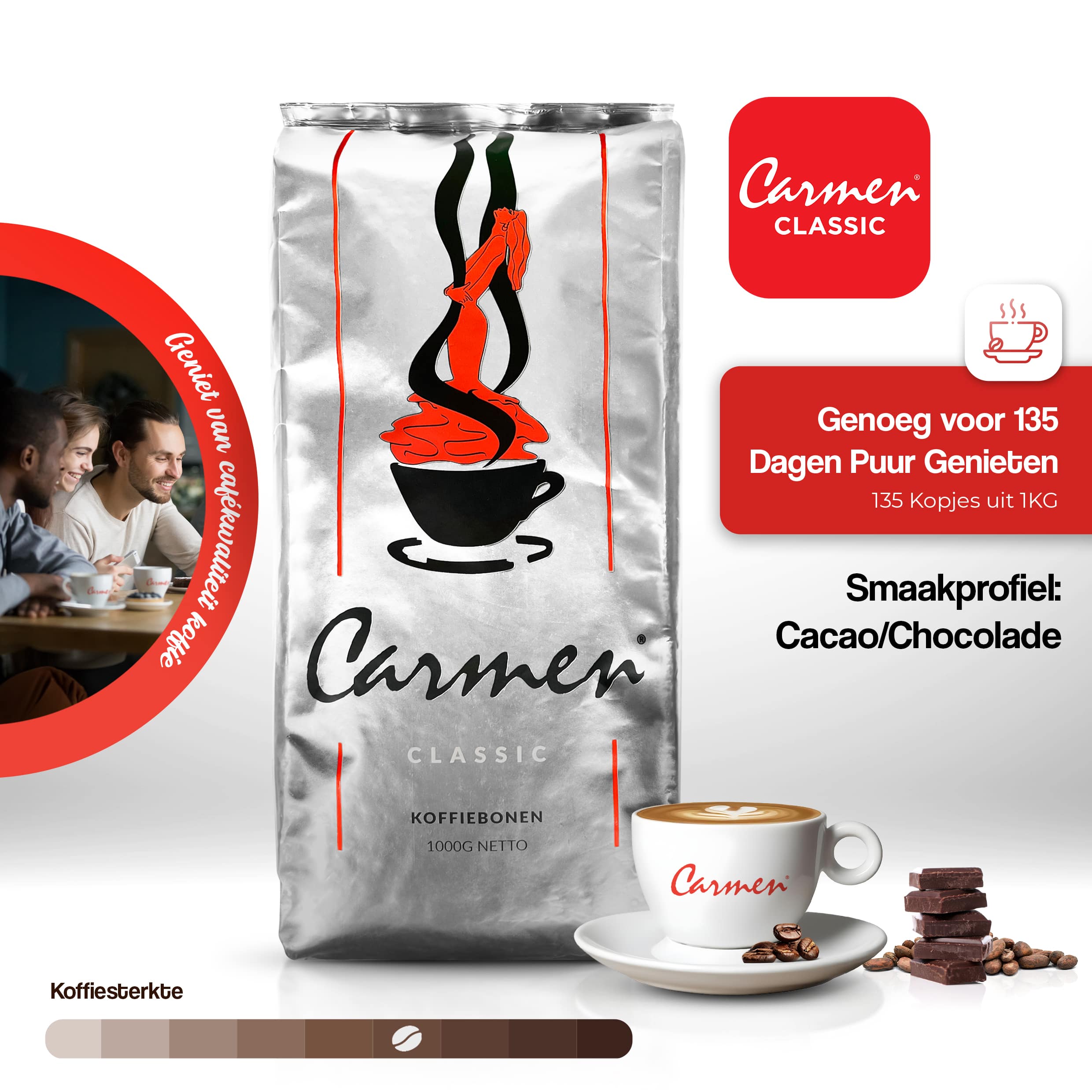 Carmen Classic Koffiebonen